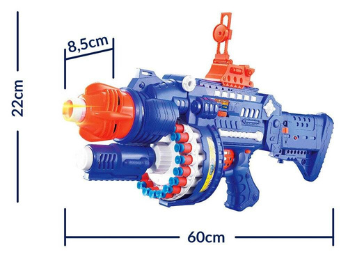Pistolet na naboje piankowe Ranging-Fire Wyrzutnia 