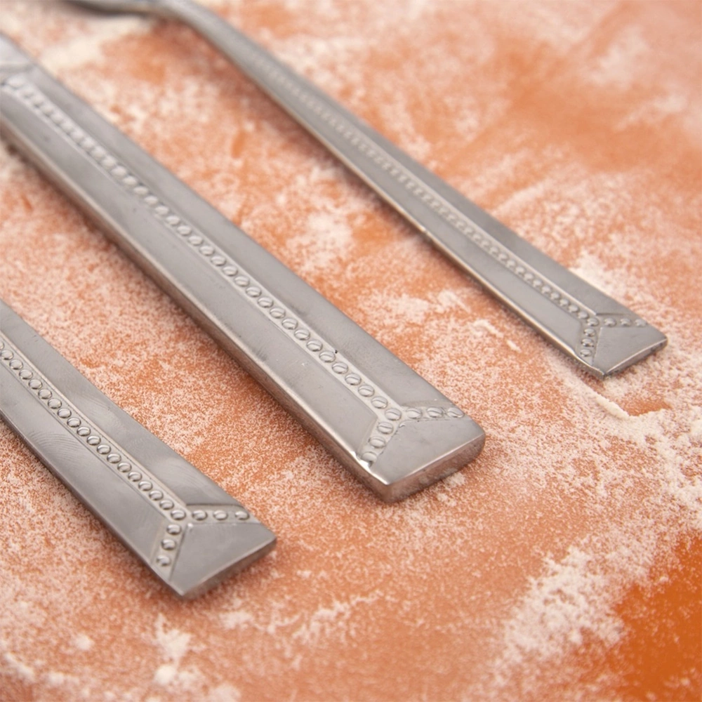 Zestaw sztućców stalowy dla 6 osób 24 el.