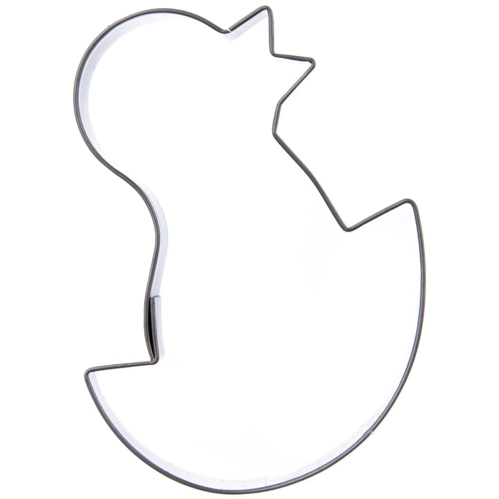 Wykrawacz do ciastek stalowy kurczątko 7 cm