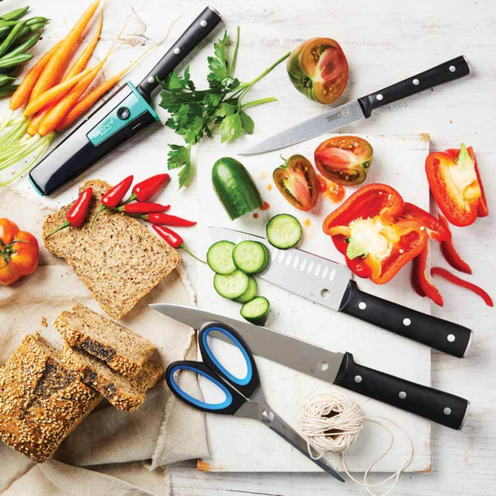 Nóż kuchenny do warzyw 21/9cm z ostrzałką Fackelamnn 687111