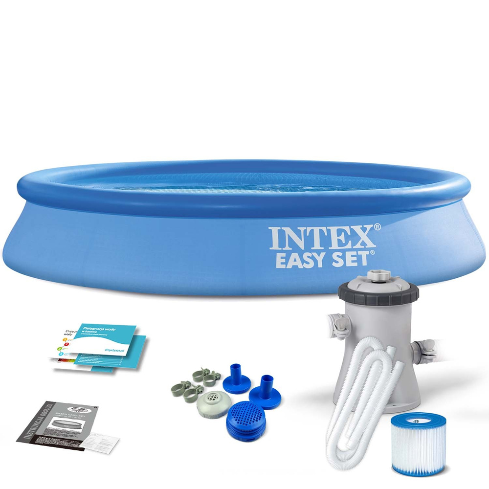 Basen ogrodowy rozporowy z pompą Easy Set 305x61 cm INTEX 28118 NP