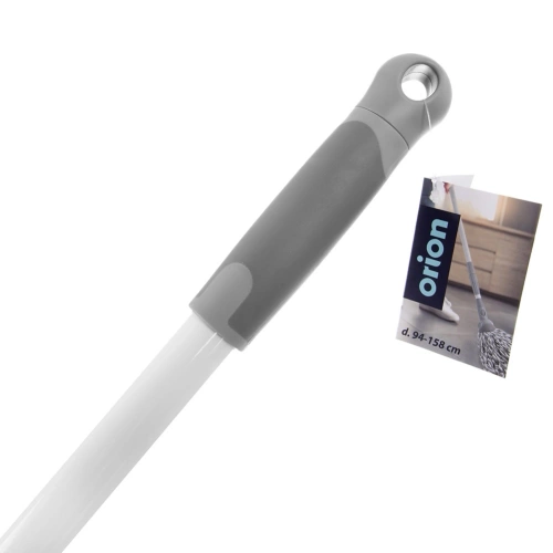 Kij do mopa i miotły stalowy teleskopowy CLEAN SYSTEM 94-158 cm