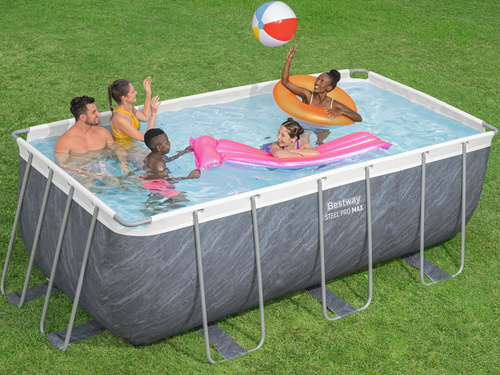 Bestway Basen stelaż 412x201x122 rattan 10w1 56722