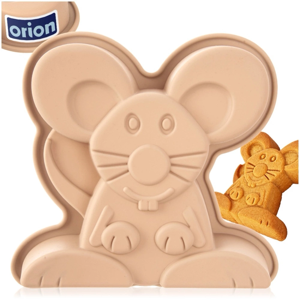 Forma do pieczenia silikonowa mysz 20x20x4,5 cm