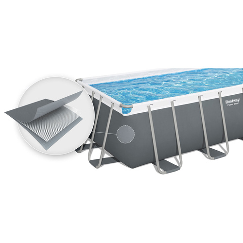 Basen ogrodowy stelażowy 488x244x122 cm 18w1 Bestway 56671N