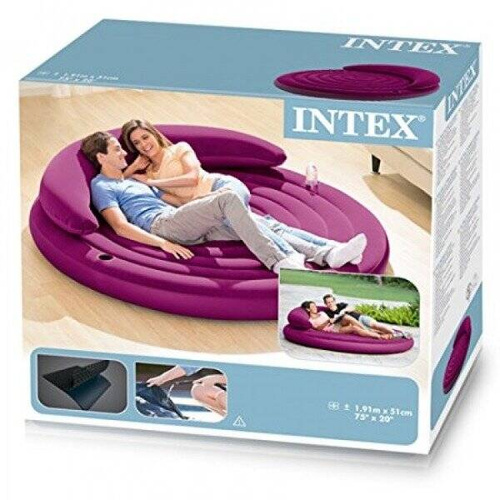 Nowoczesna sofa 2osobowa - materac dmuchany Intex 68881