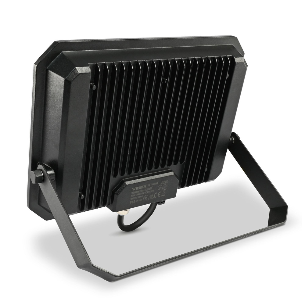 Naświetlacz Videx LED 100W 9500lm neutralna biel 5000K stop aluminium IP65