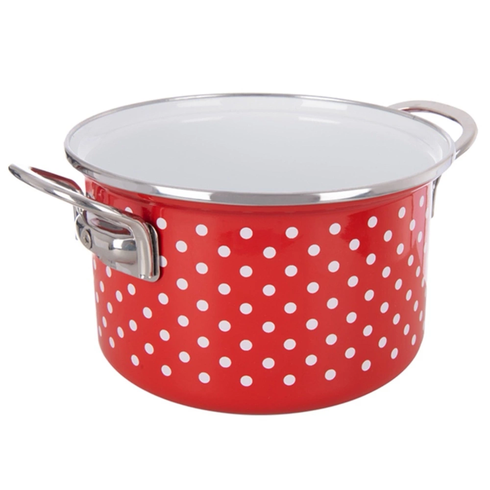 Garnek emaliowany TECKA 18 cm, 2 l