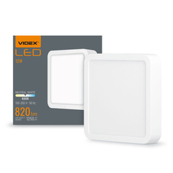Oprawa oświetleniowa LED typu downlight VIDEX-DOWNLIGHT-LED-DLSS-12W-NW