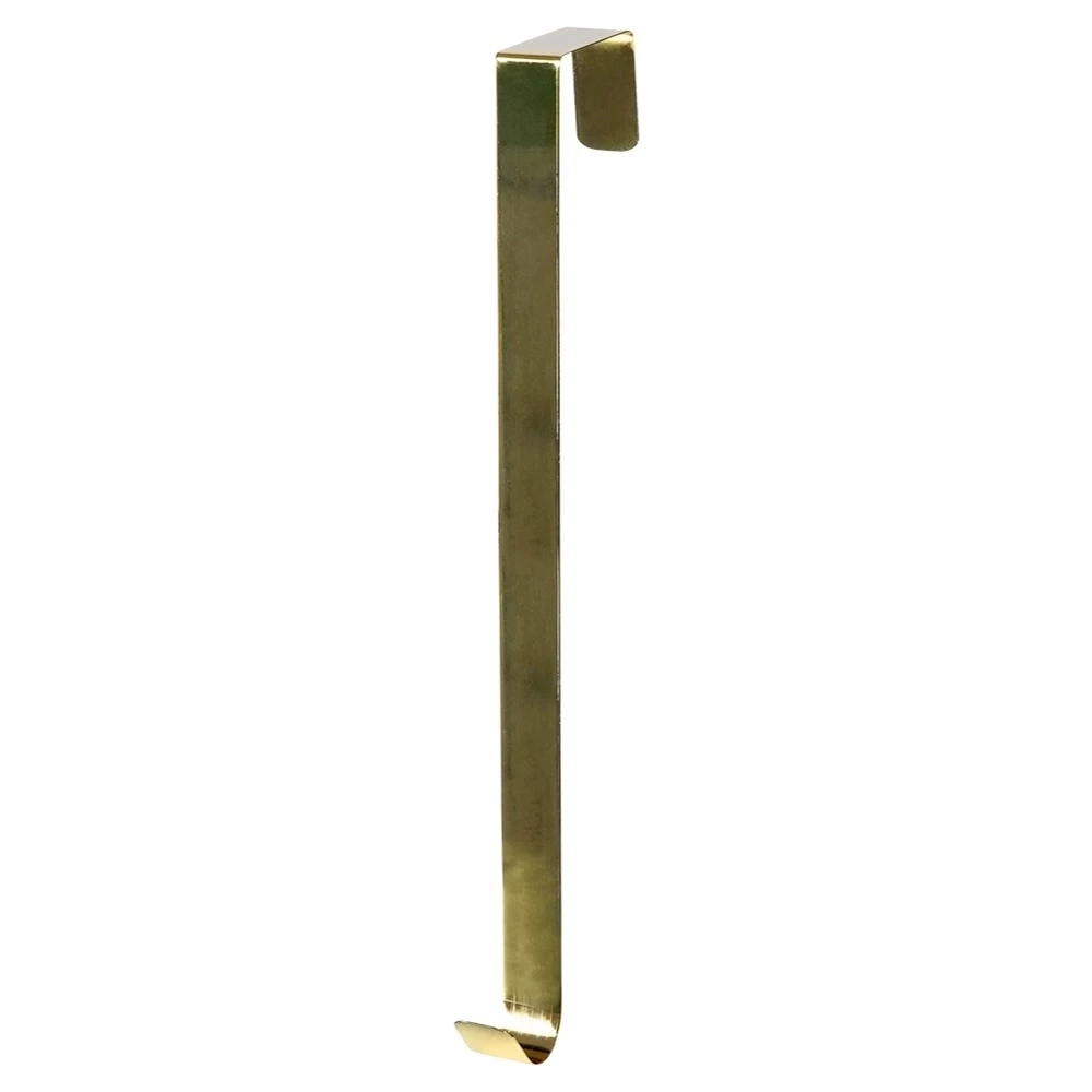 Wieszak na wianek metalowy złoty 30 cm