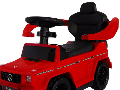 Mercedes - Benz G-Class G350d jeździk odpychacz z funkcjami dźwiękowymi i prowadnikiem