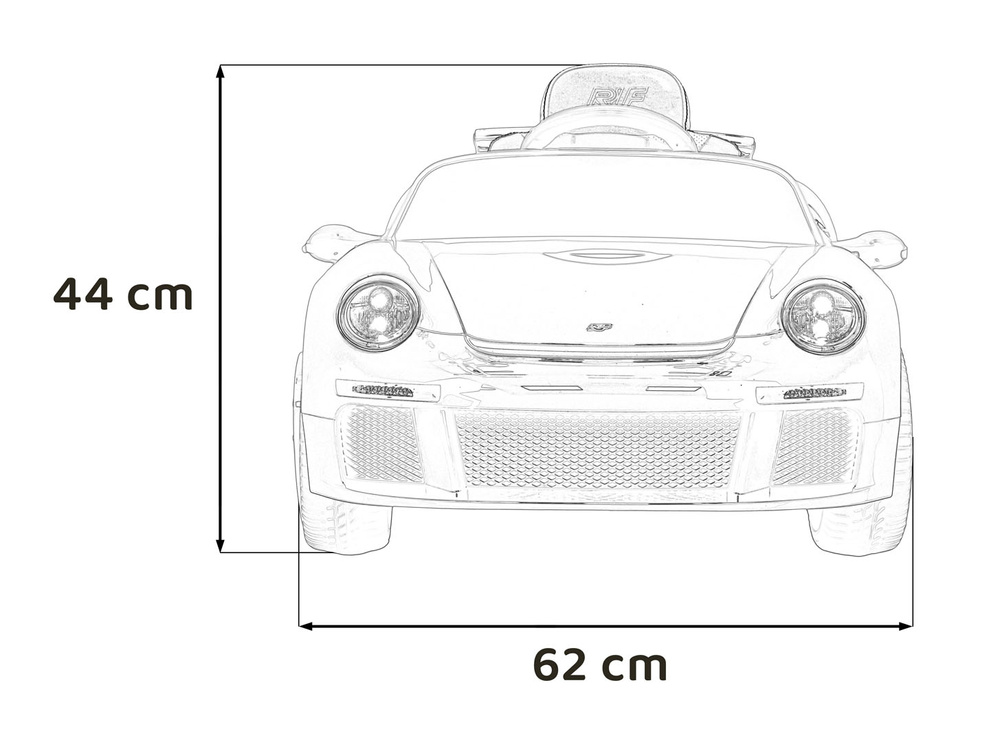 Pojazd RUF CTR3 Czarny