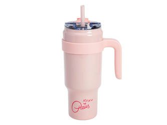 Różowy kubek 1L Paris Hilton Różowy kubek 1L Paris Hilton Termosowy kubek na wynos – do każdego napoju