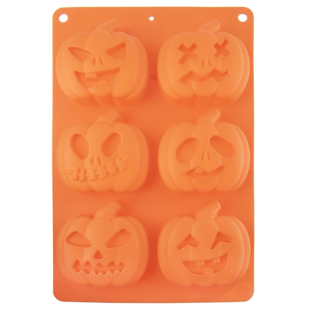 Forma do ciastek muffinek silikonowa Halloween 25x18x3 cm