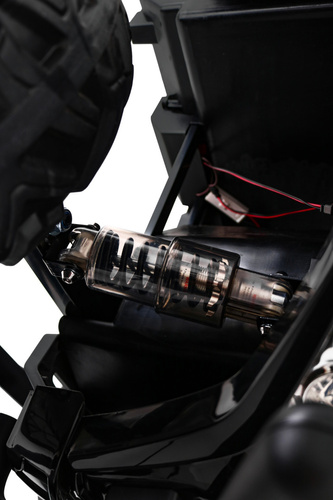 Buggy UTV Terenówka dla dzieci Czerwony + Pilot + Bagażnik + Wolny Start + EVA + MP3 LED