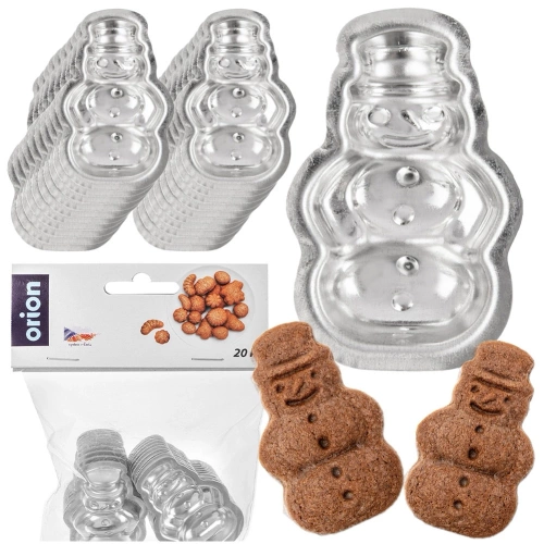 Foremka do ciastek stalowa 20 szt.