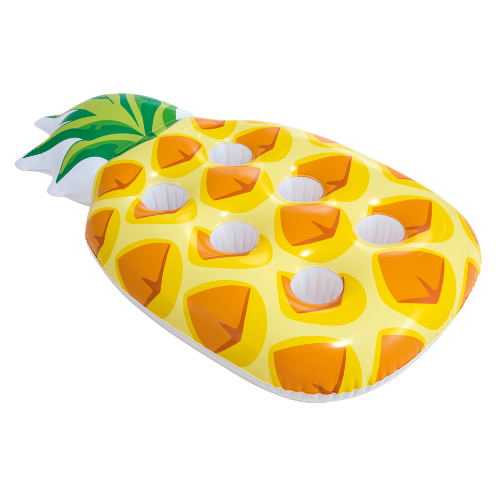 Pływający uchwyt na napoje 6 sztuk Ananas Intex 57505