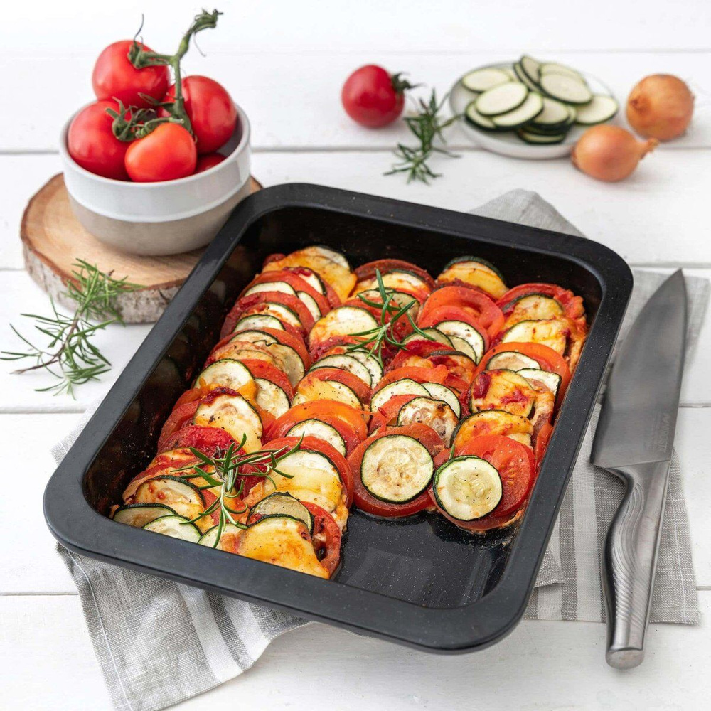 Forma do pieczenia ciast mięsa 33x25 cm, emaliowana Zenker