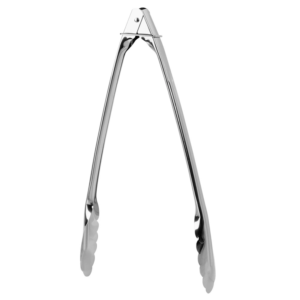 Szczypce kuchenne stalowe 30 cm