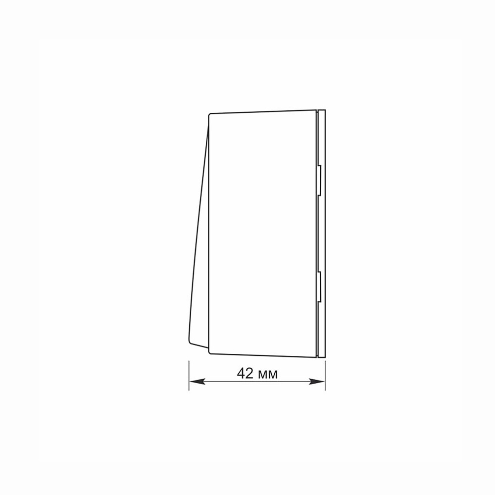 Włącznik natynkowy 1-krotny IP20 czarny mat BINERA