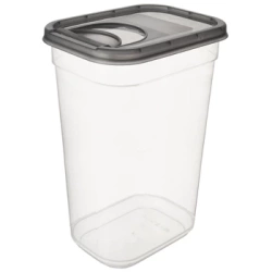 Pojemnik na produkty sypkie z dozownikiem GREY 3,2 l