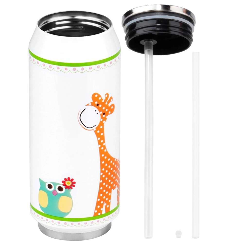 Kubek termiczny puszka ŻYRAFA 400 ml
