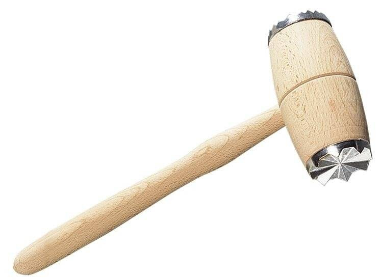 Tłuczek młotek do mięsa drewniany 32 cm FACKELMANN 31440