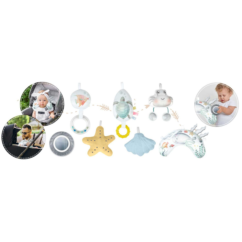 Mata  edukacyjna  interaktywna   -niebieska