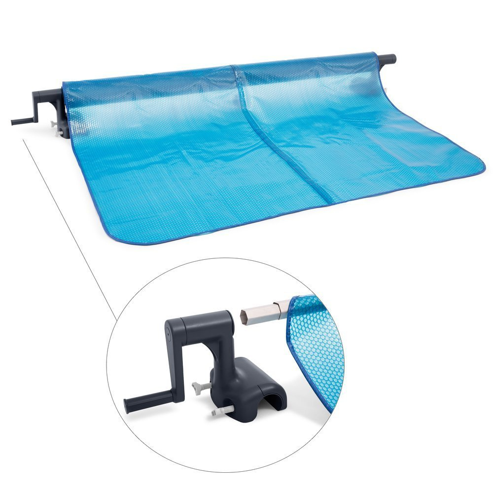 Zwijarka zwijacz do pokrywy solarnej do basenów 274-488 cm  Intex 28051 