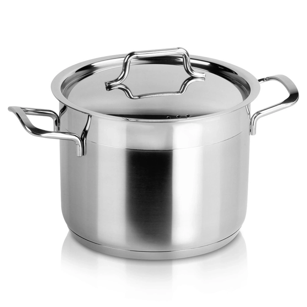 Garnek stalowy z pokrywką ANETT 18 cm, 3,5 l
