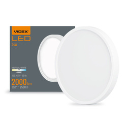 Oprawa oświetleniowa LED typu downlight VIDEX-DOWNLIGHT-LED-DLRS-24W-NW