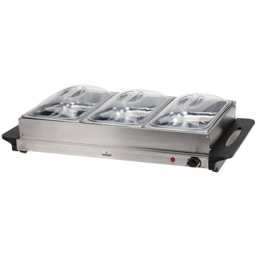 Podgrzewacz elektryczny do potraw stalowy 65x27x17 cm