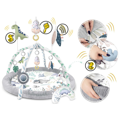 Mata edukacyjna interaktywna Dino 