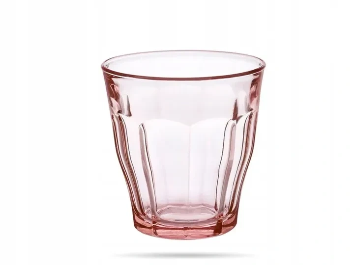 Szklanka niska 250 ml różowa szkło hartowane Picardie Duralex 1 szt