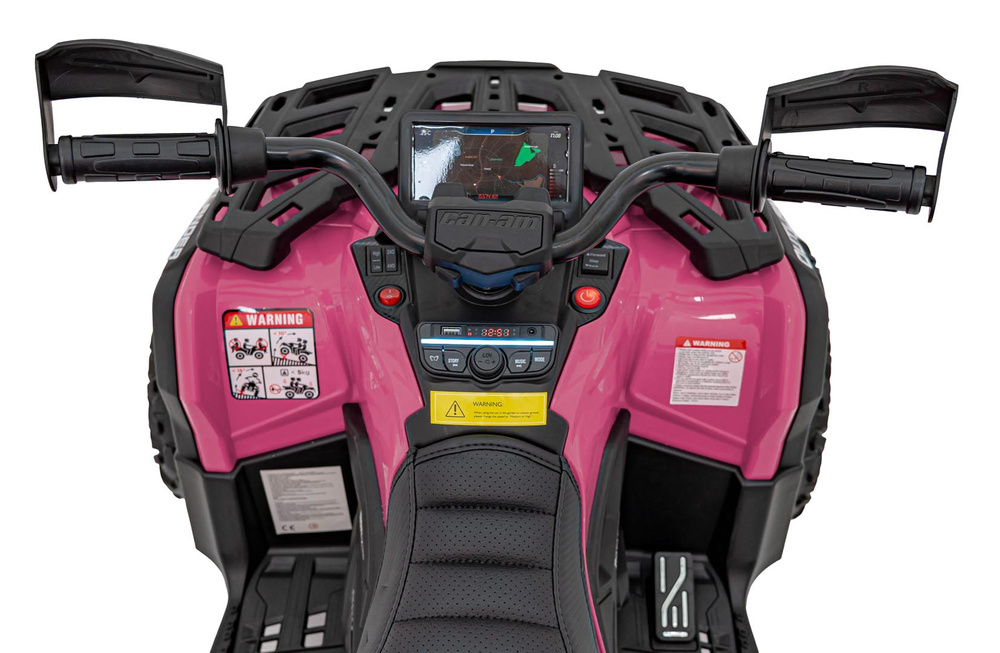 Quad Can Am Outlander ATV Różowy