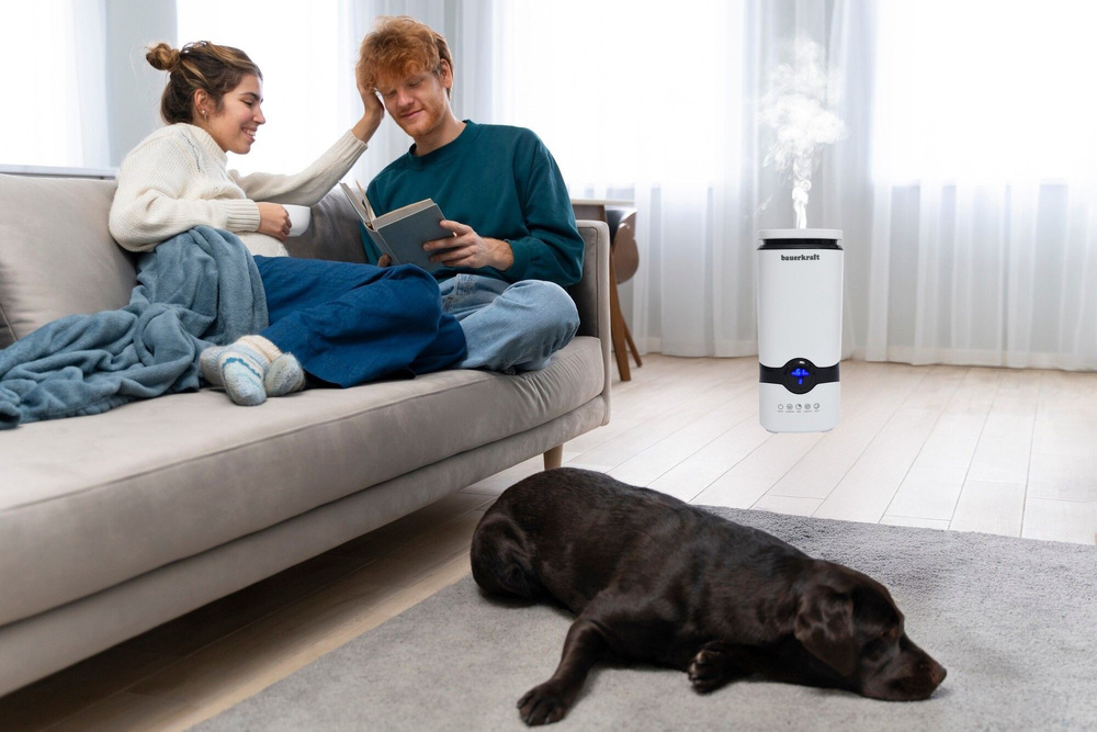 Nawilżacz powietrza filtr odkamieniający pilot timer Bauerkraft