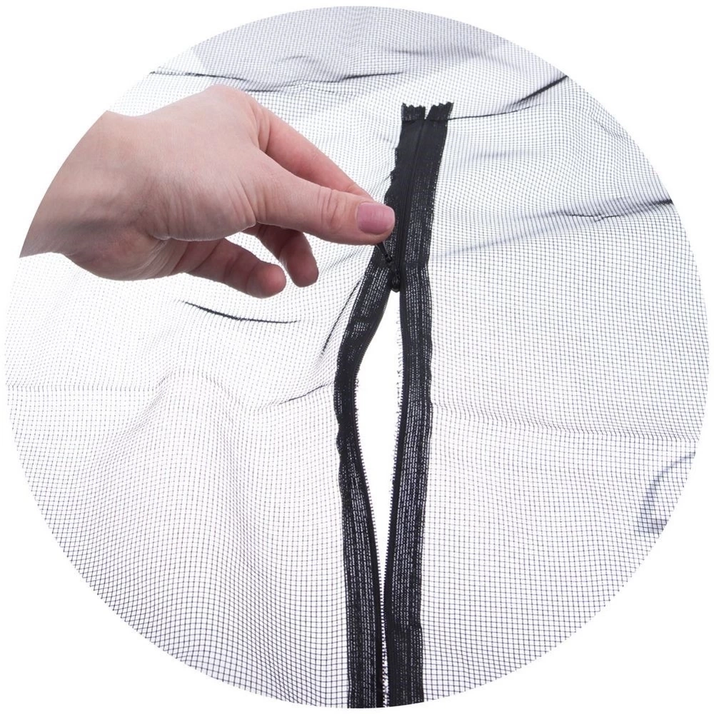 Moskitiera na okno dachowe czarna 140x120 cm