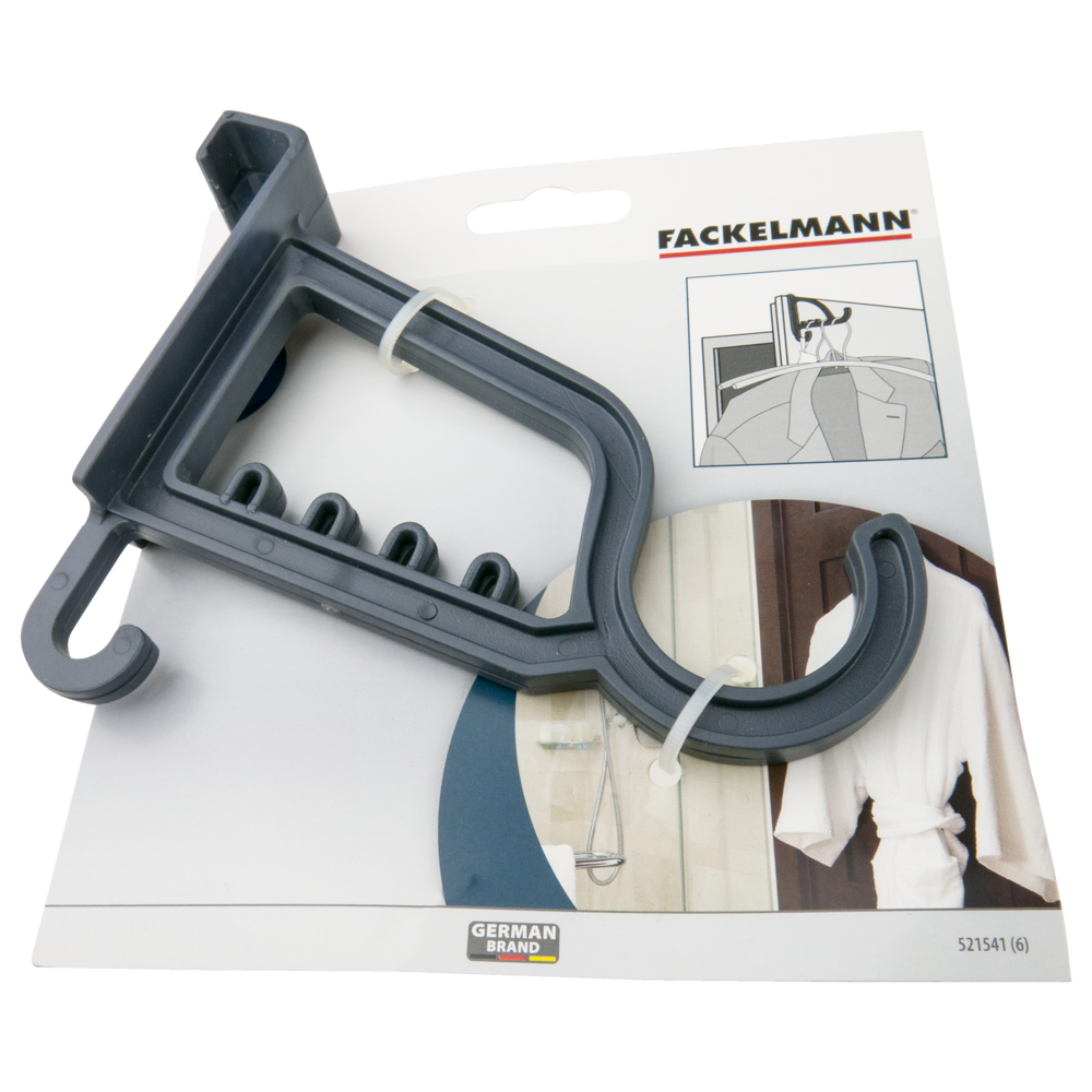 Haczyk do drzwi i szaf na wieszaki FACKELMANN 521541