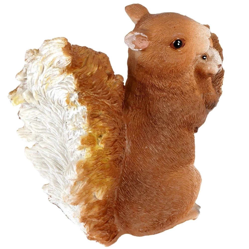 Figurka ogrodowa wiewiórka 15x8x15 cm