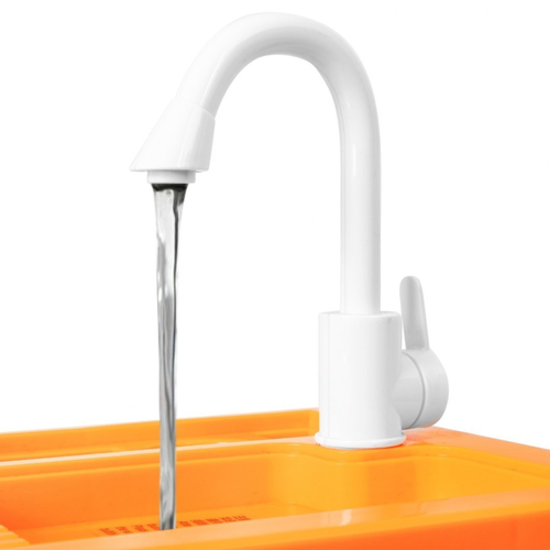 Kuchnia duża dla dzieci piekarnik, lodówka, kran, woda dźwięk swiatło Kucharz