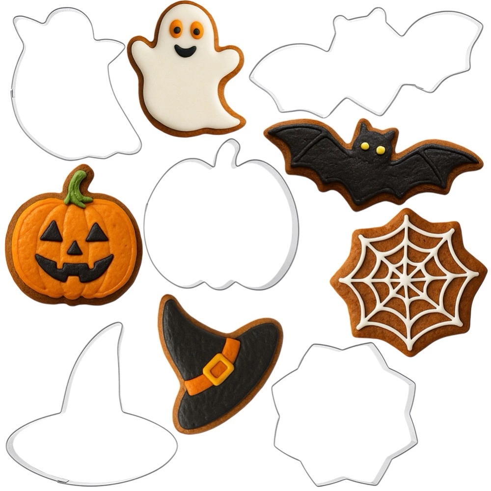 Wykrawacze do ciastek Halloween 5 szt.