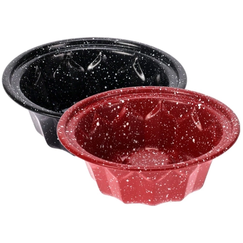 Forma do babki granitowa z kominem 12 cm 2 szt.