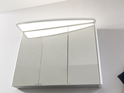 Szafka lustrzana 104,8 cm z kolekcji Classico w kolorze ciemny dąb z oświetleniem LED