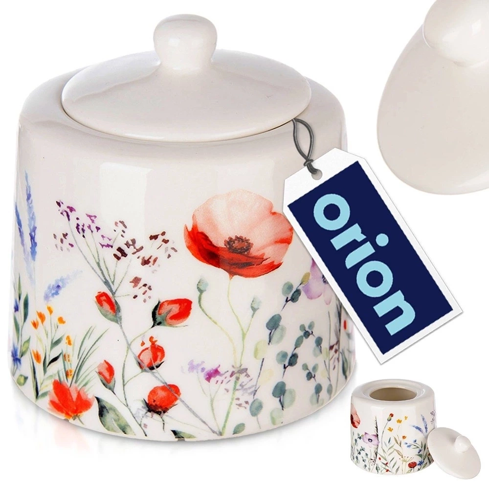 Cukierniczka porcelanowa biała MAKI 320 ml