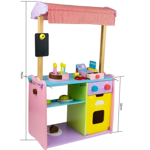 OUTLET Drewniana Ciastkarnia Cukierenka Straganik stragan  Kasa 