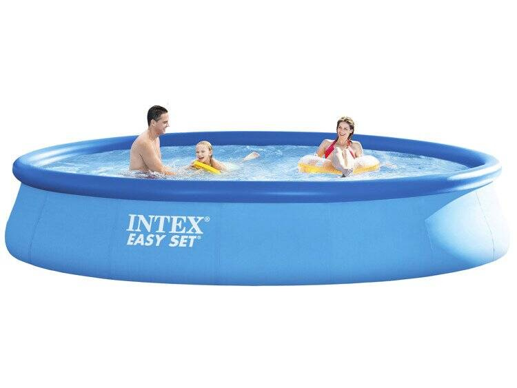 Basen rozporowy z pompą 457 x 84 cm  INTEX 28158 WP