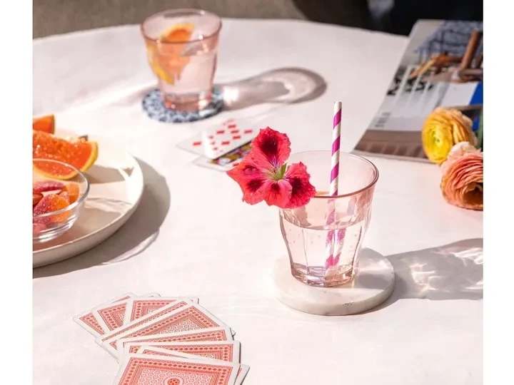 Szklanka niska 250 ml różowa szkło hartowane Picardie Duralex 1 szt