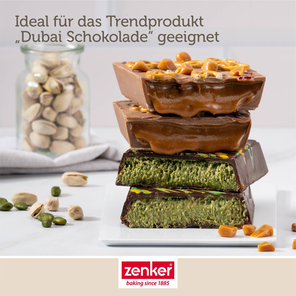 Forma do czekolady silikonowa, 2 sztuki Zenker