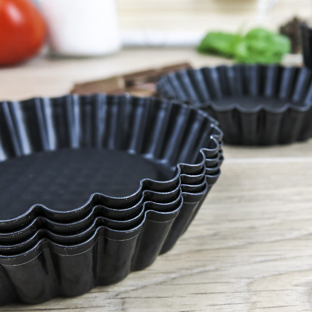 Foremki do babeczek forma do tarty 10 cm 6 sztuk Zenker 6531