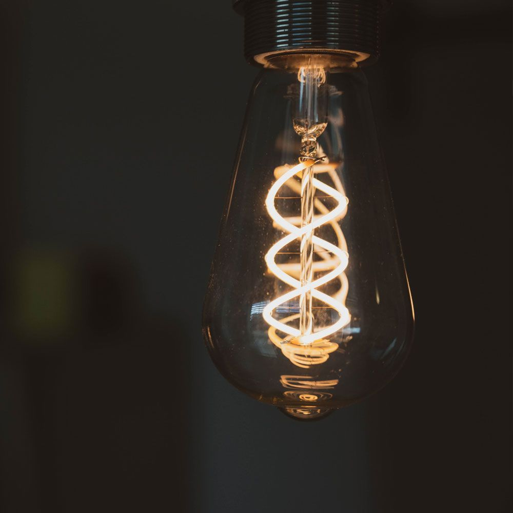 Żarówka Videx LED E27 Edison 4W 100lm 1800K Ciepła 360° Dymiona Ściemnialna